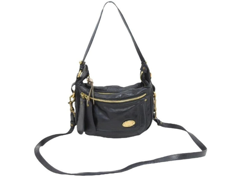 Chloe bag Hobo Handbag leather black